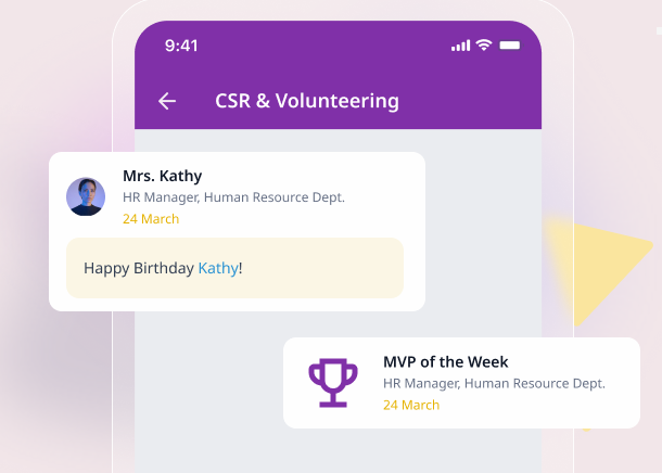 QHRM Social Impact & CSR Mobile App 