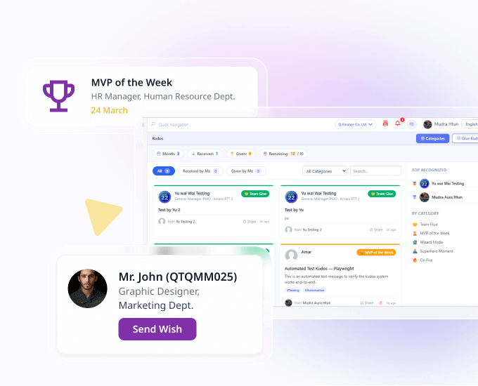 QHRM Social Impact & CSR Mobile App