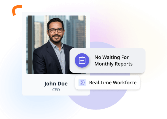 Team using QHRM platform